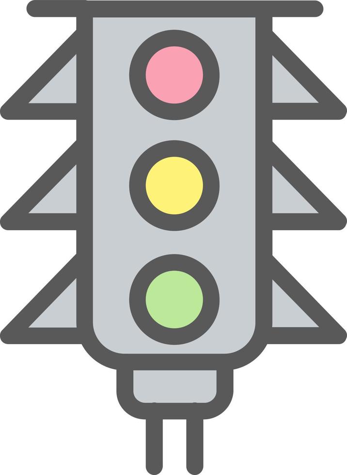 Traffic Light Icon vector