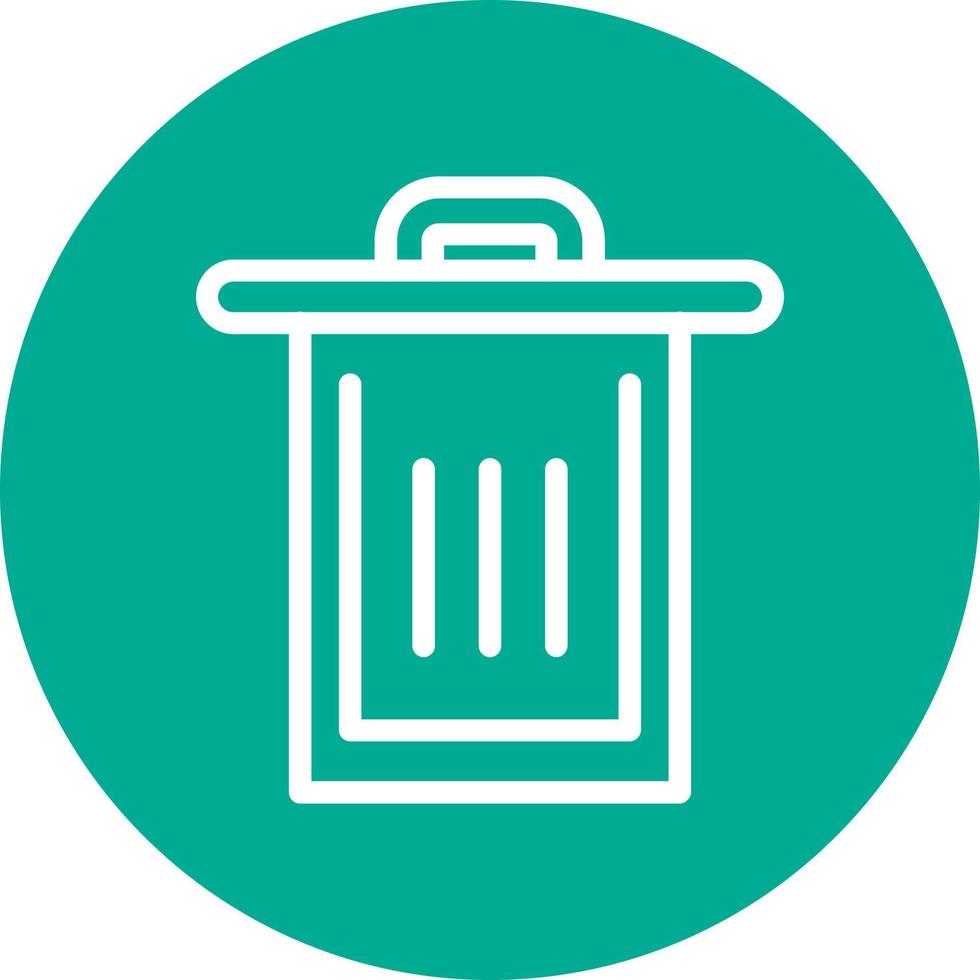 Trash Vector Icon Design