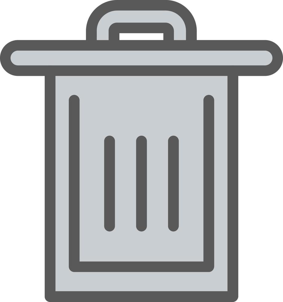 Trash Vector Icon Design