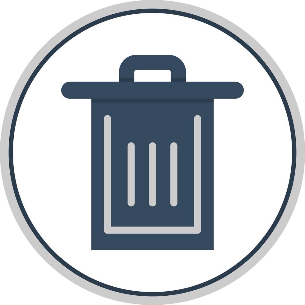 Trash Vector Icon Design