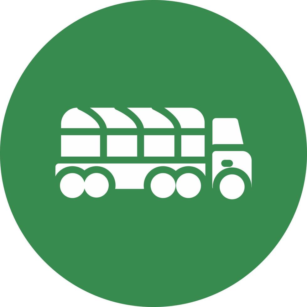 Trailer Vector Icon Design