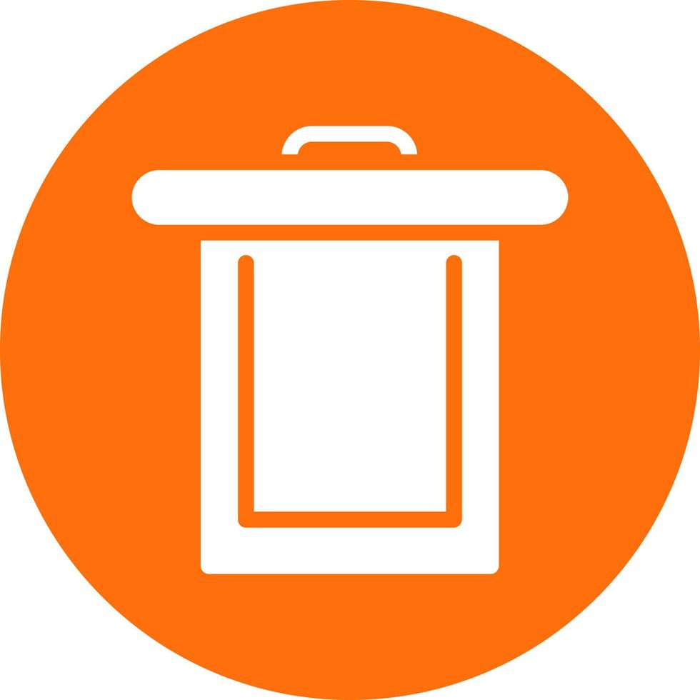 Trash Alt Vector Icon Design