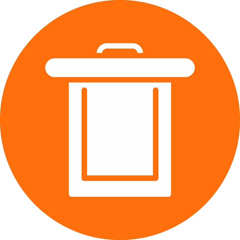 Trash Alt Vector Icon Design