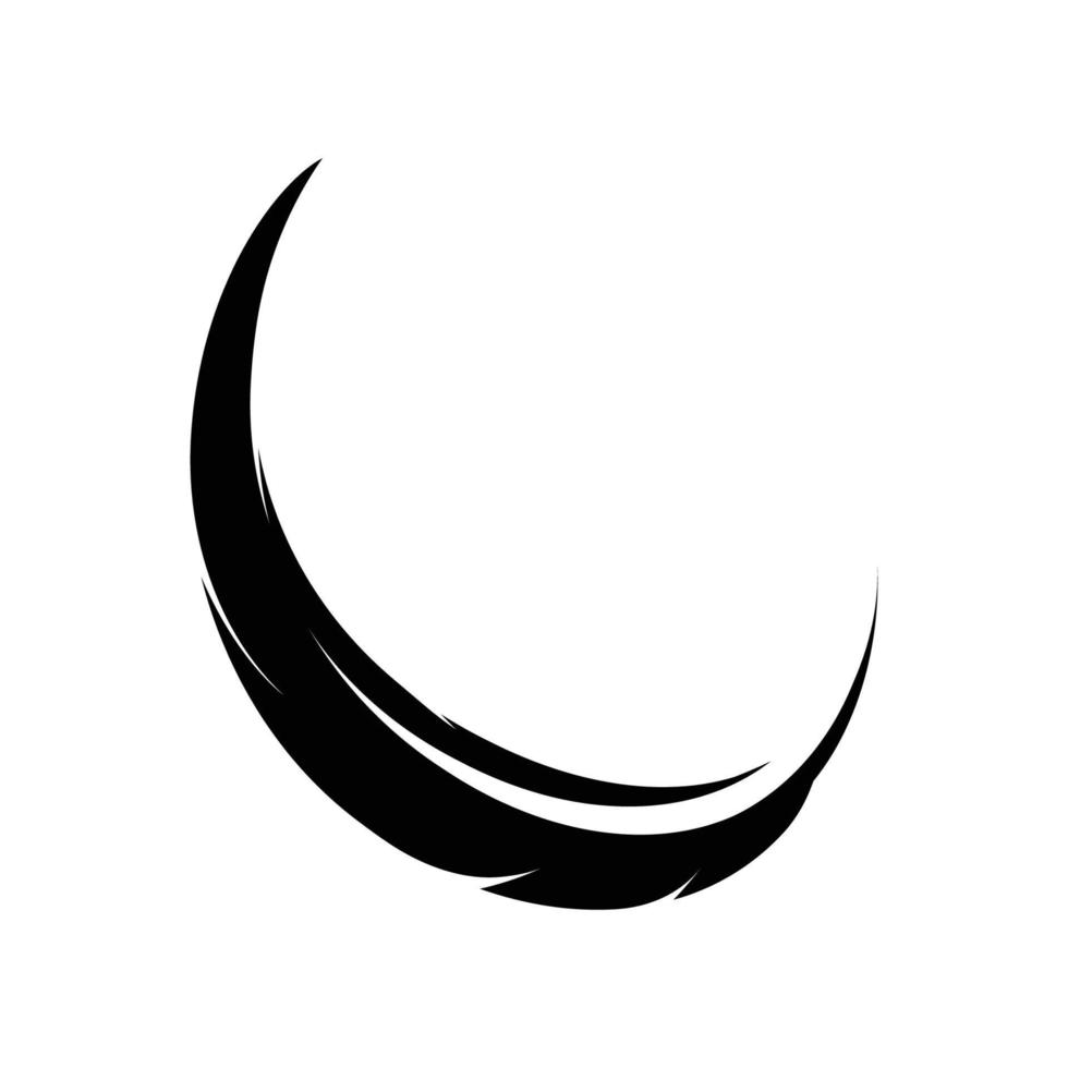 Feather pen  logo vector