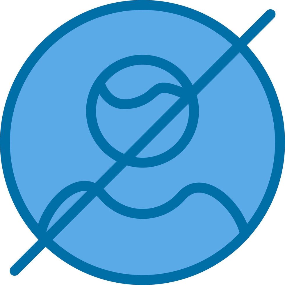 Users Slash Vector Icon Design