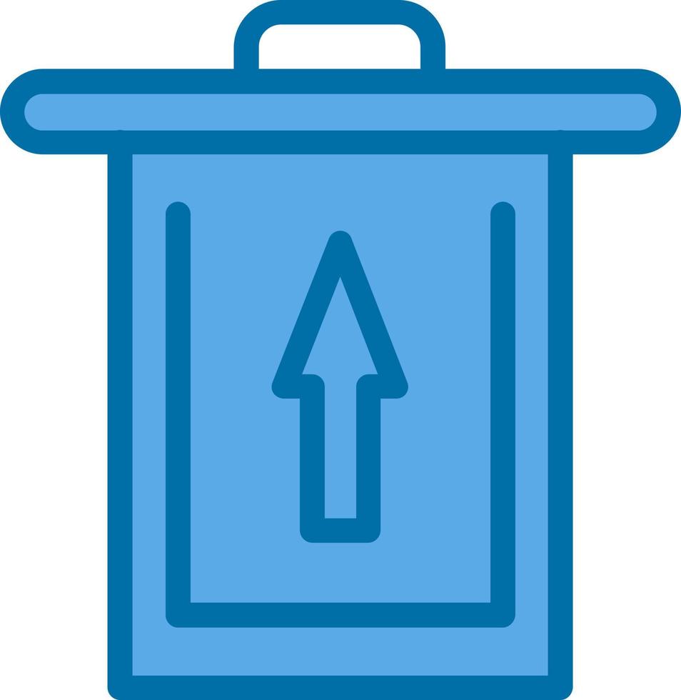 Trash Restore Vector Icon Design
