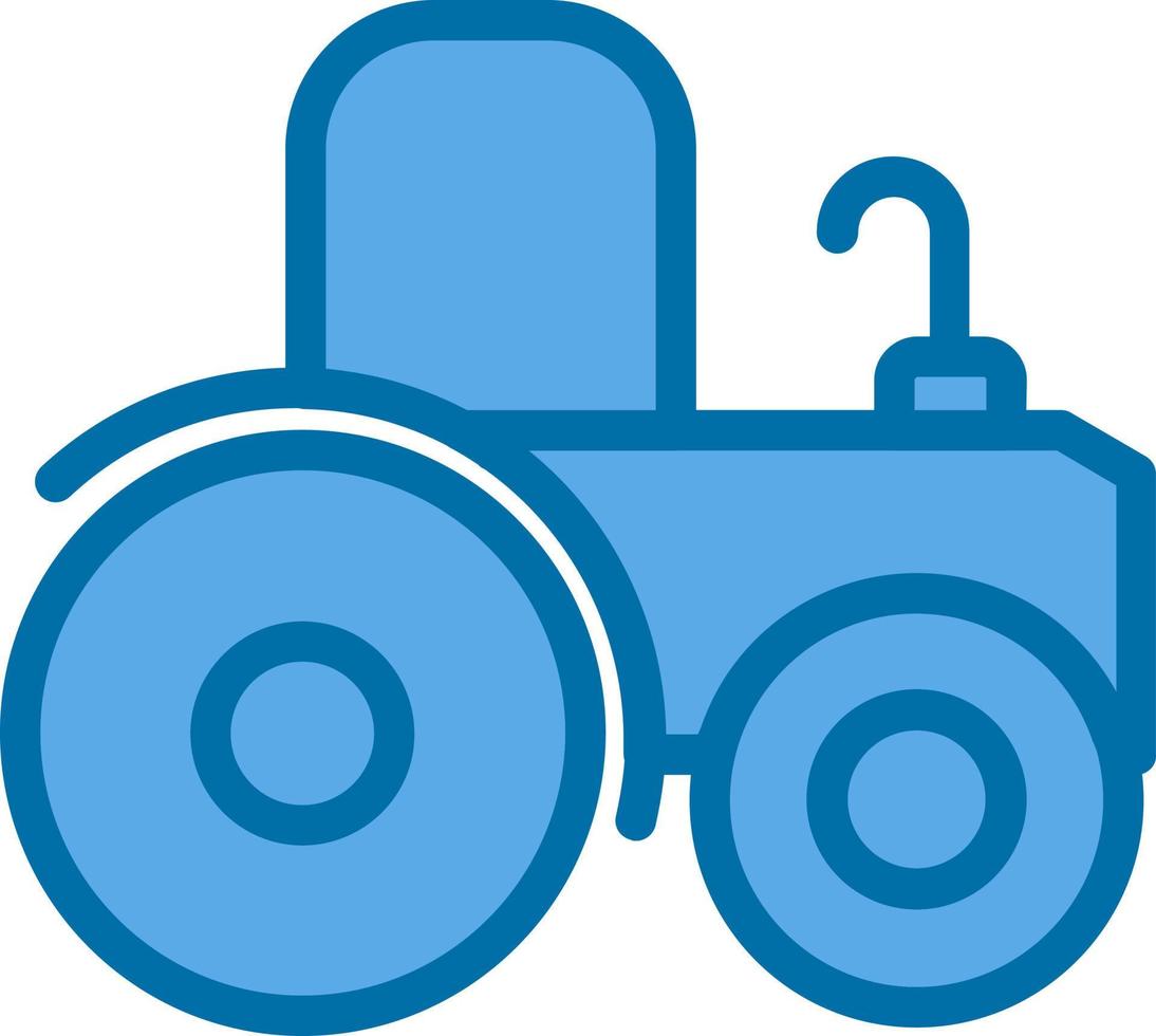 Tractor Vector Icon Design