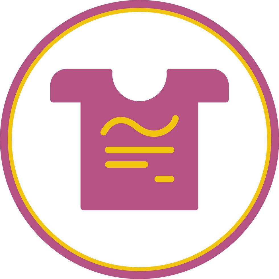 Tshirt Vector Icon Design