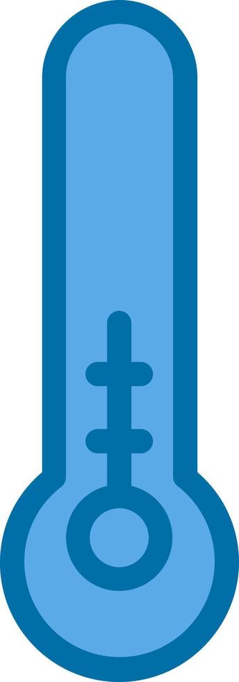 Thermometer Half Vector Icon Design