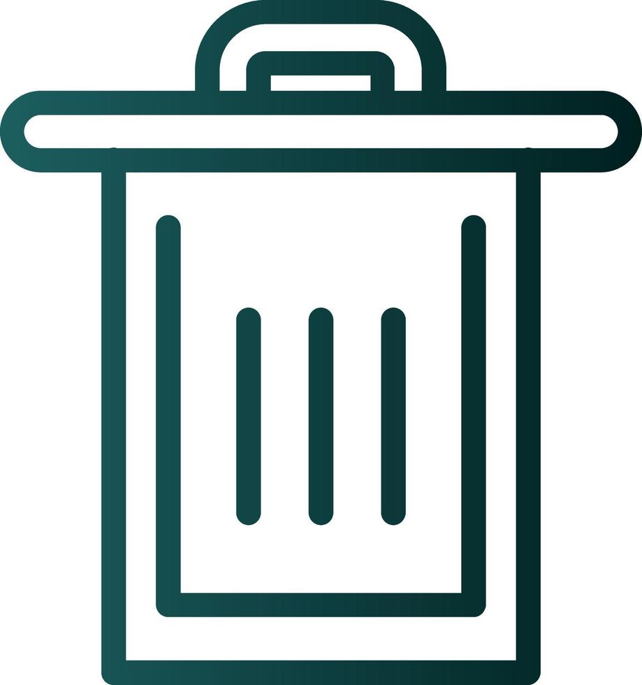 Trash Vector Icon Design