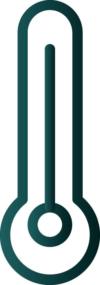 Thermometer Empty Vector Icon Design