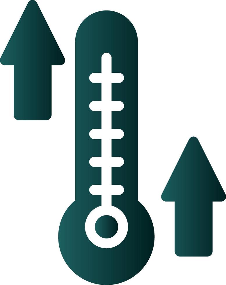 Temperature High Vector Icon Design