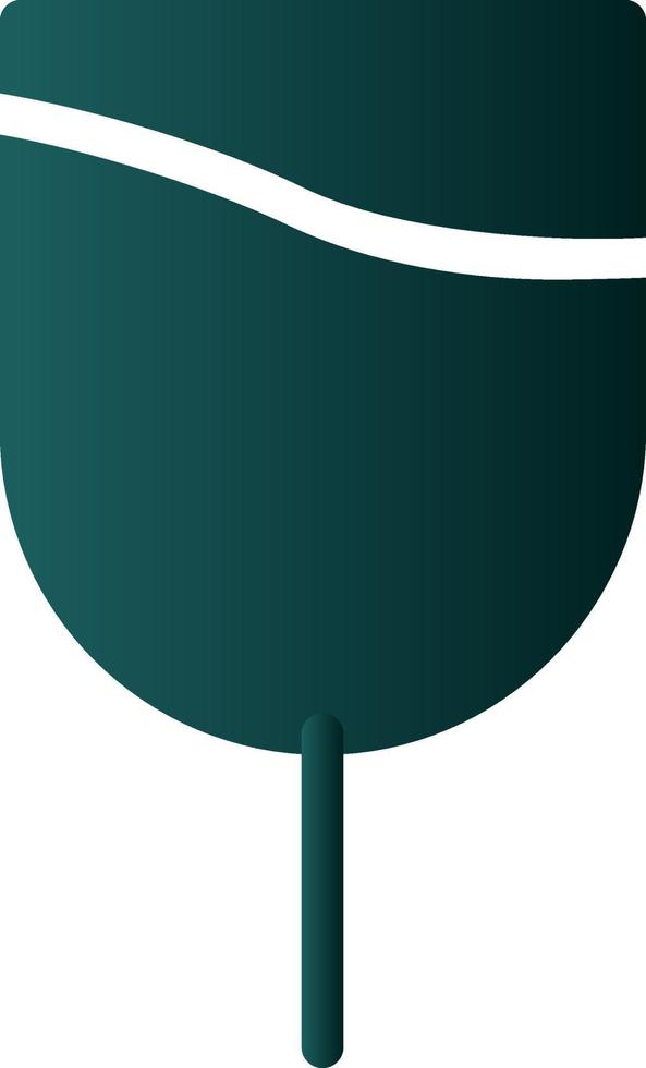 Wine Glass Vector Icon Design