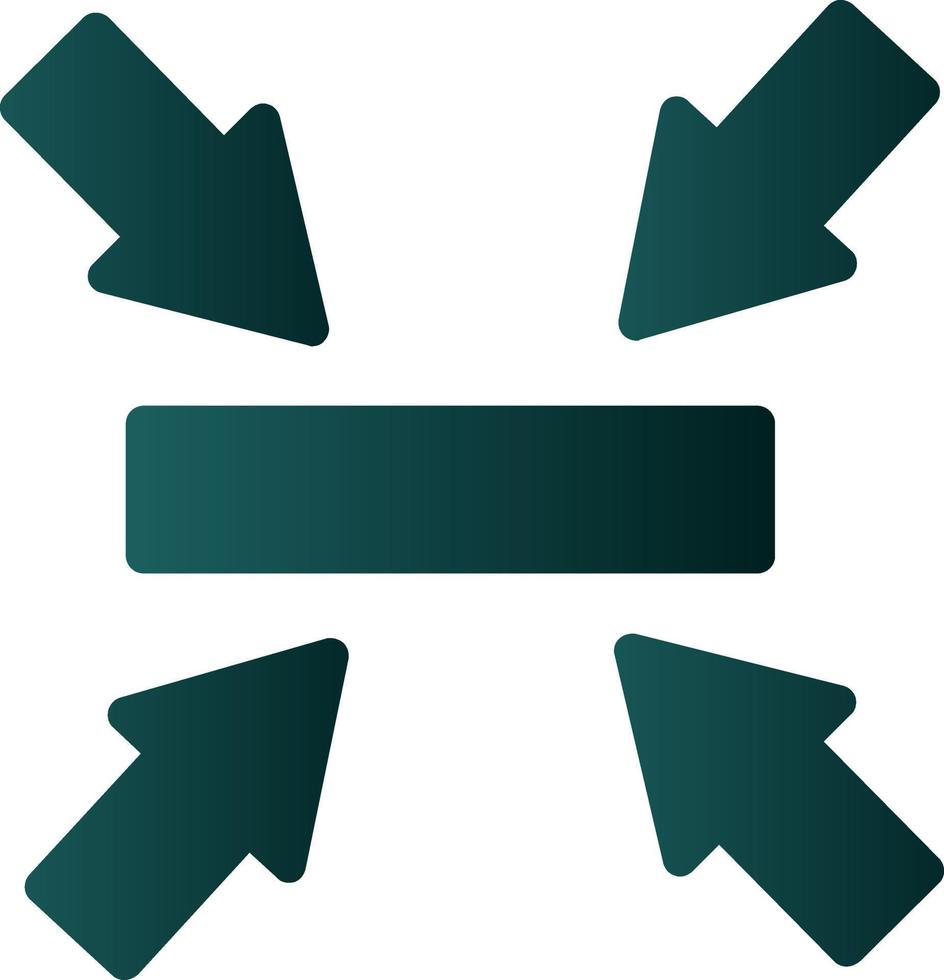 Window Minimize Vector Icon Design
