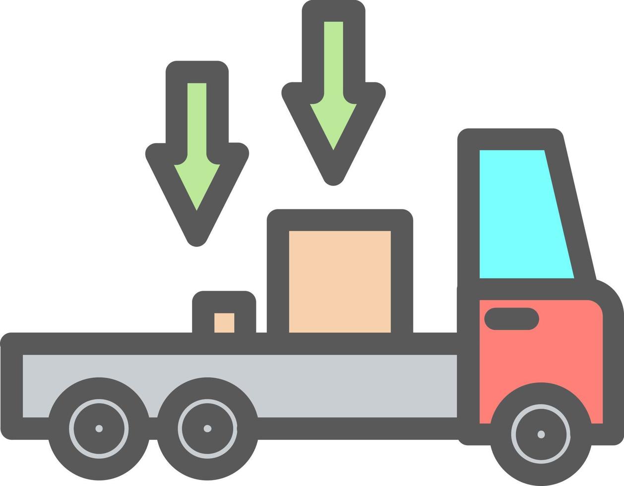 Truck Loading Icon 15350978 Vector Art at Vecteezy