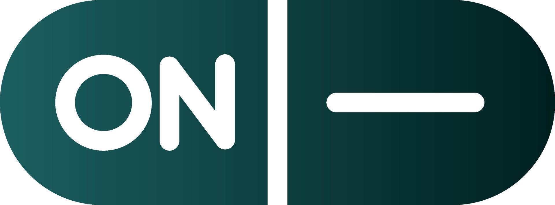 Toggle On Vector Icon Design