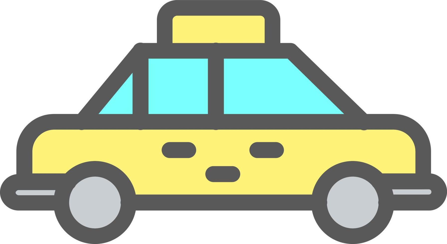 diseño de icono de vector de taxi