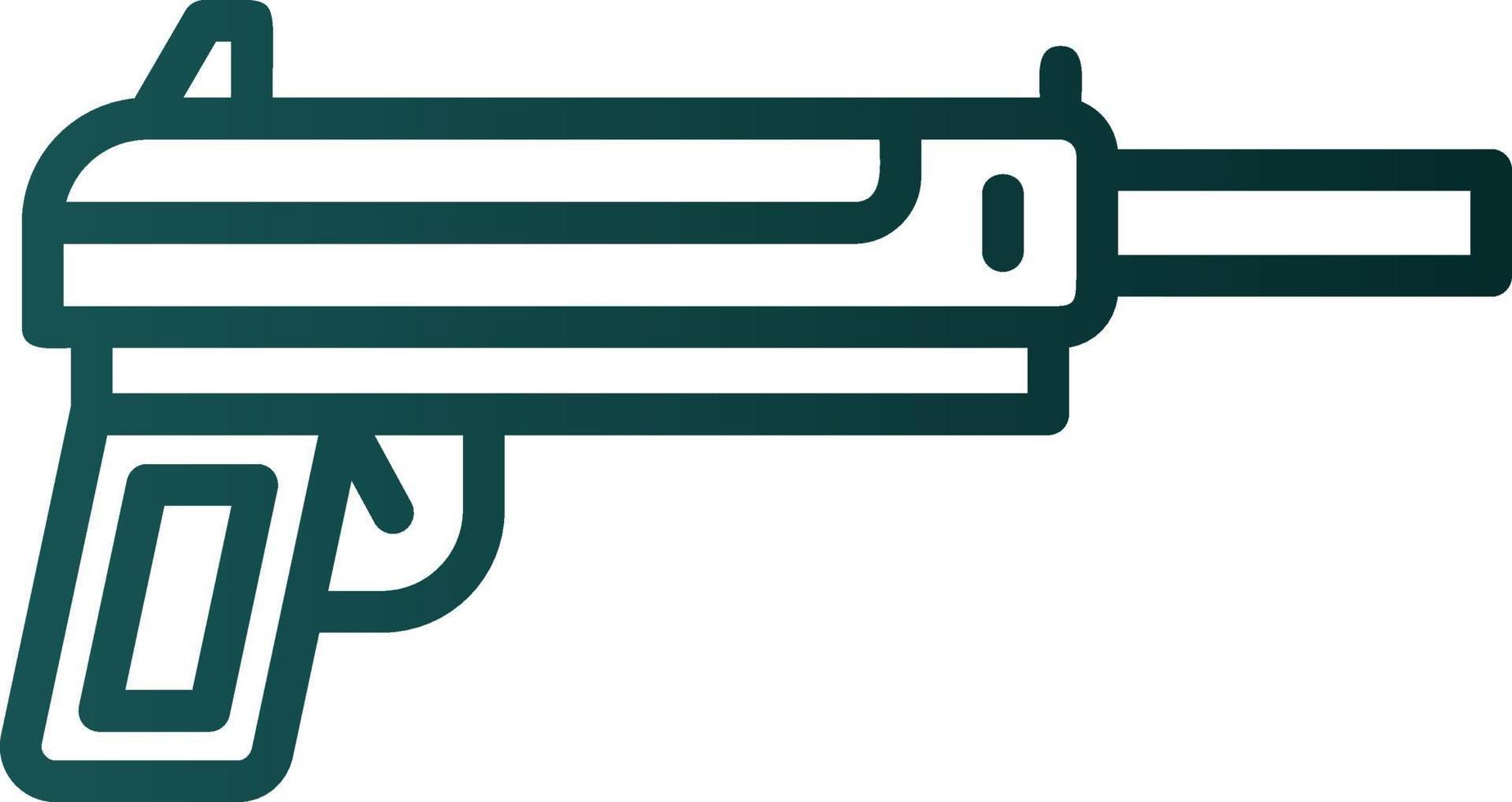 Pistol Vector Icon