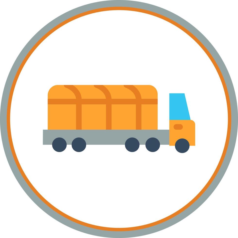 Trailer Vector Icon Design