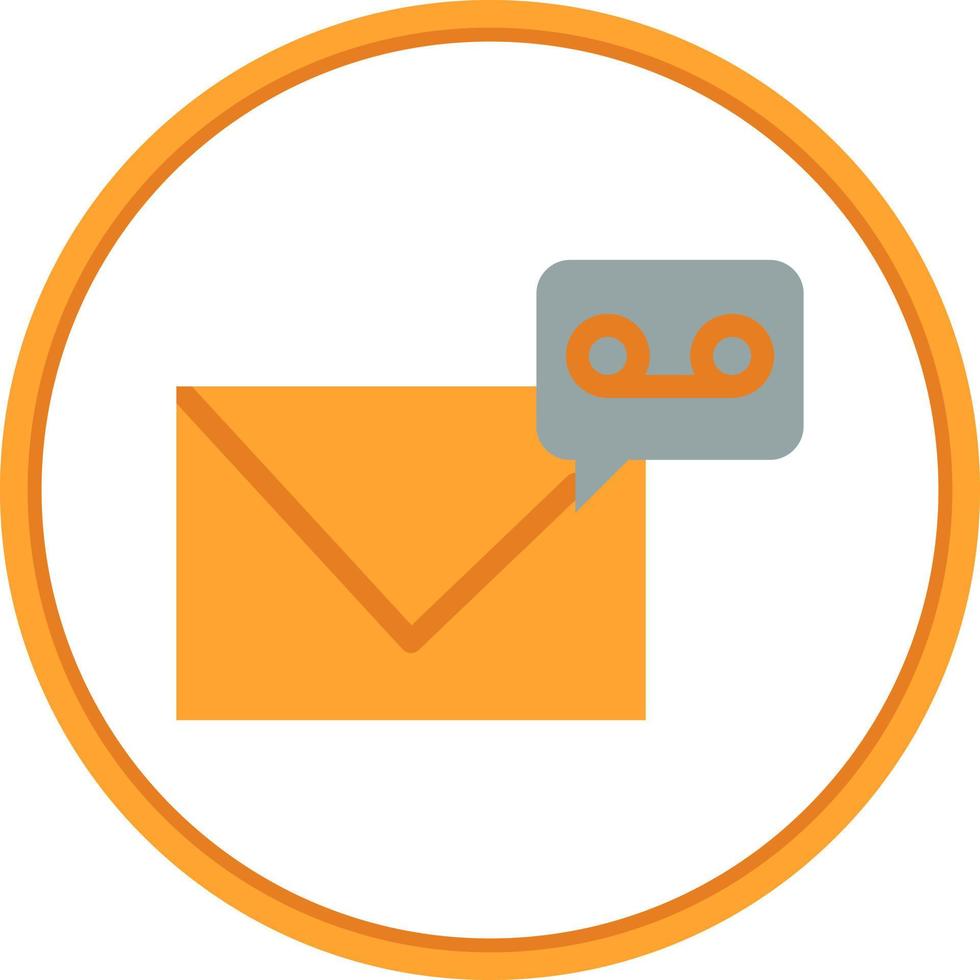 Voicemail Vector Icon Design