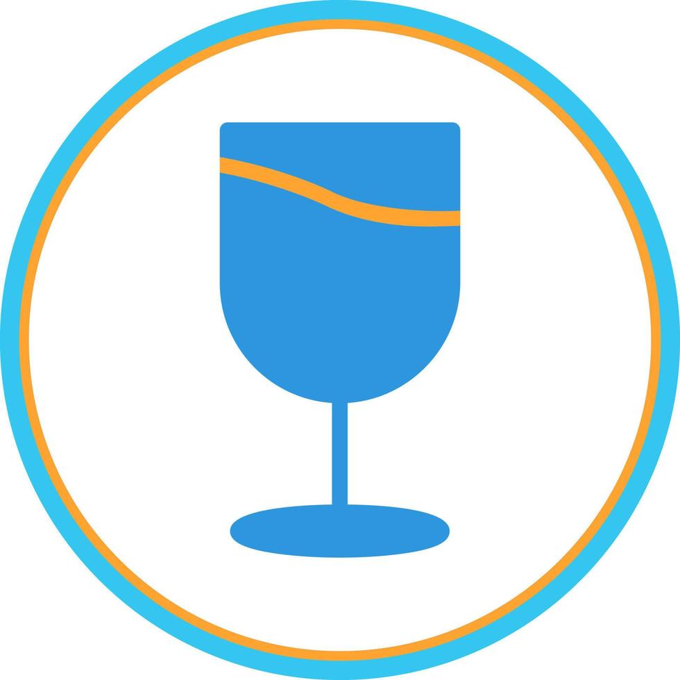 diseño de icono de vector de copa de vino