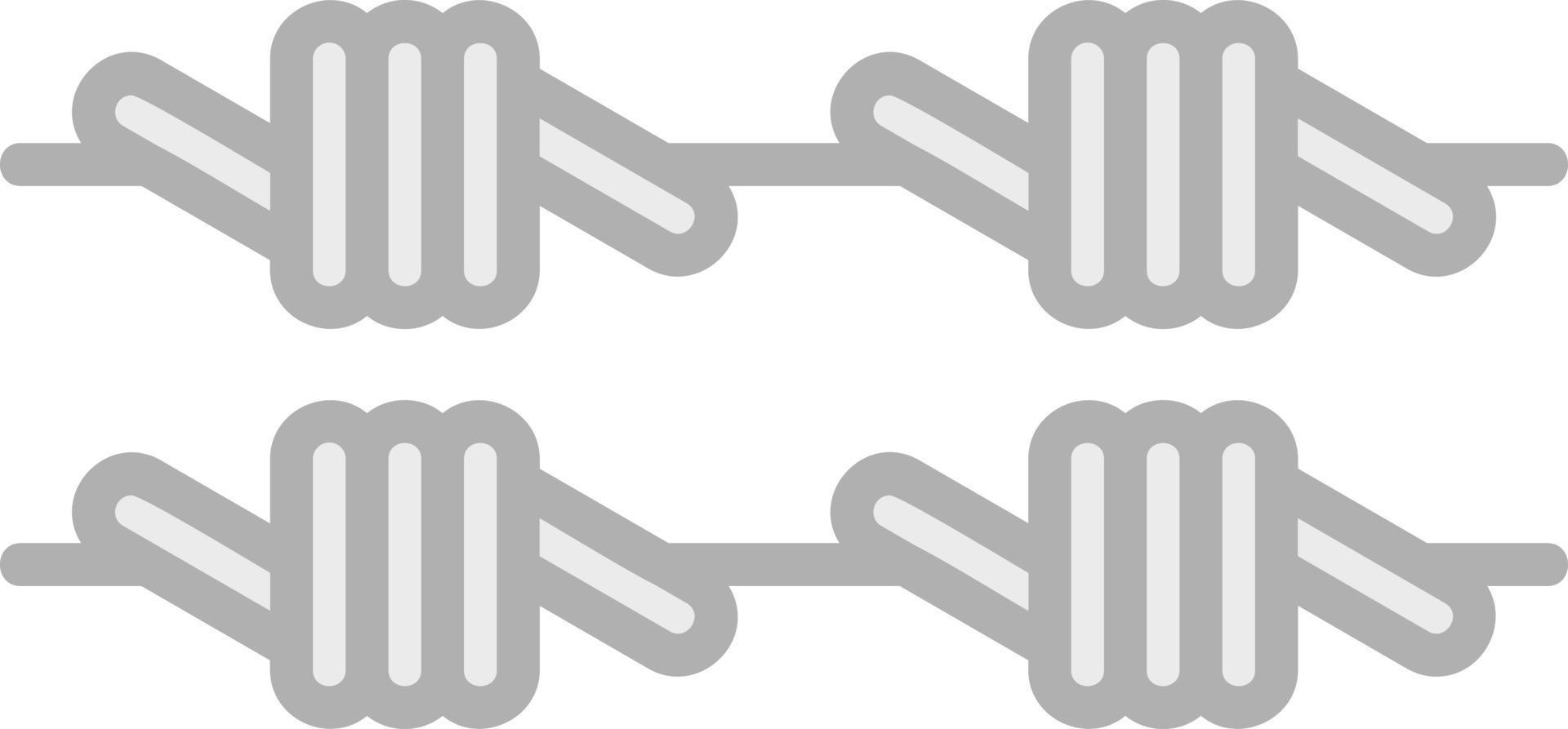 Barbed Wire Vector Icon