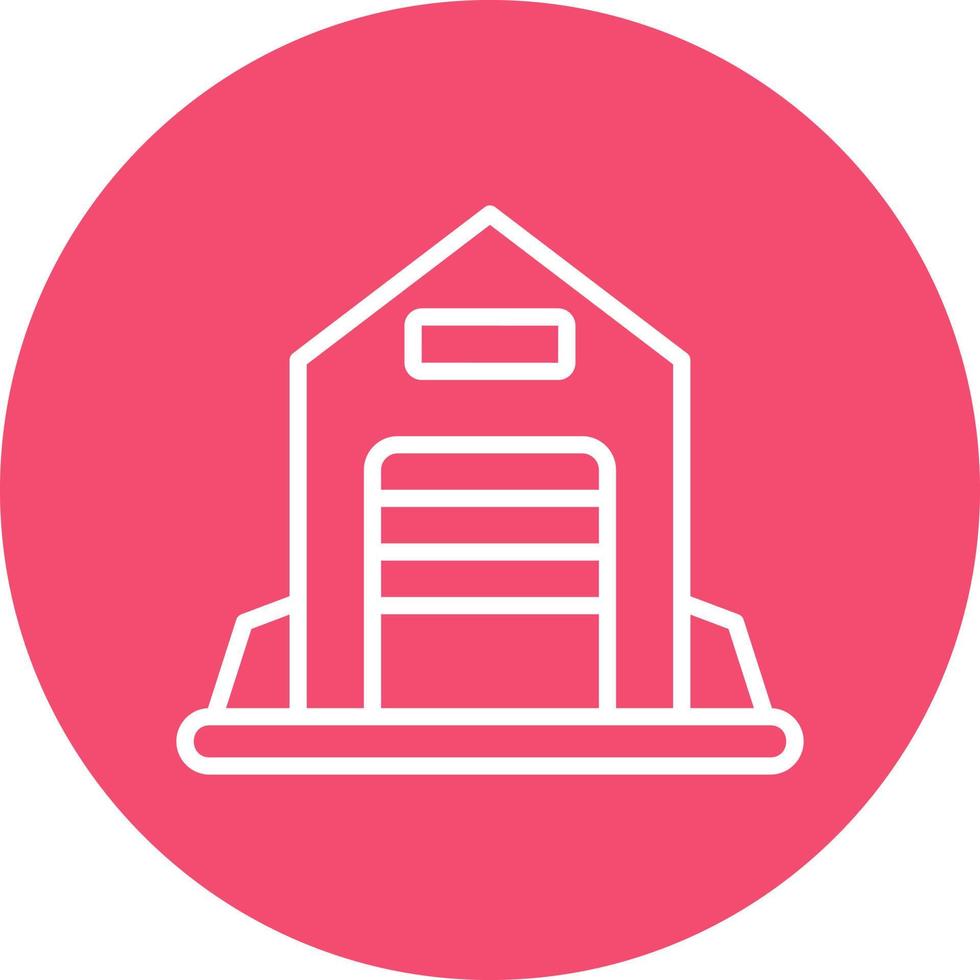 Warehouse Vector Icon