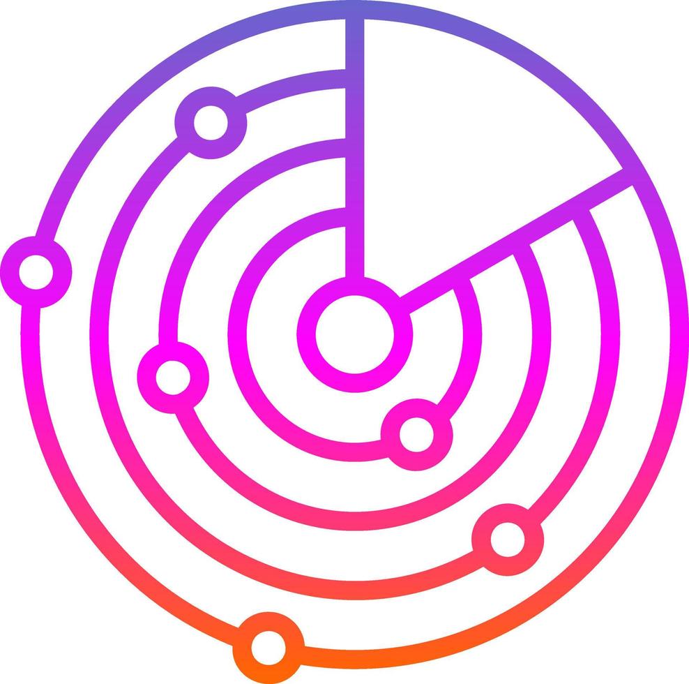 Sonar Vector Icon