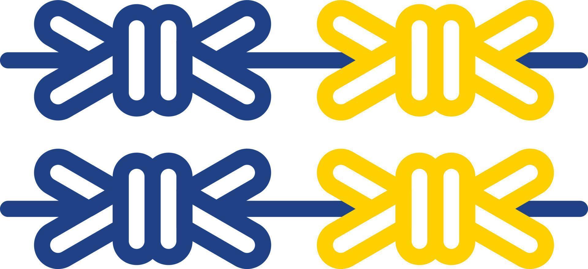 Barbed Wire Vector Icon