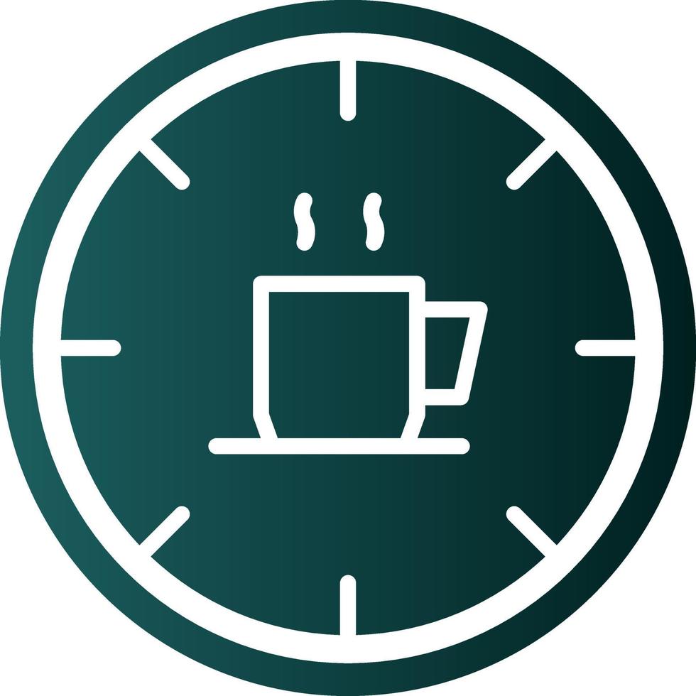 Coffee Time Vector Icon Design