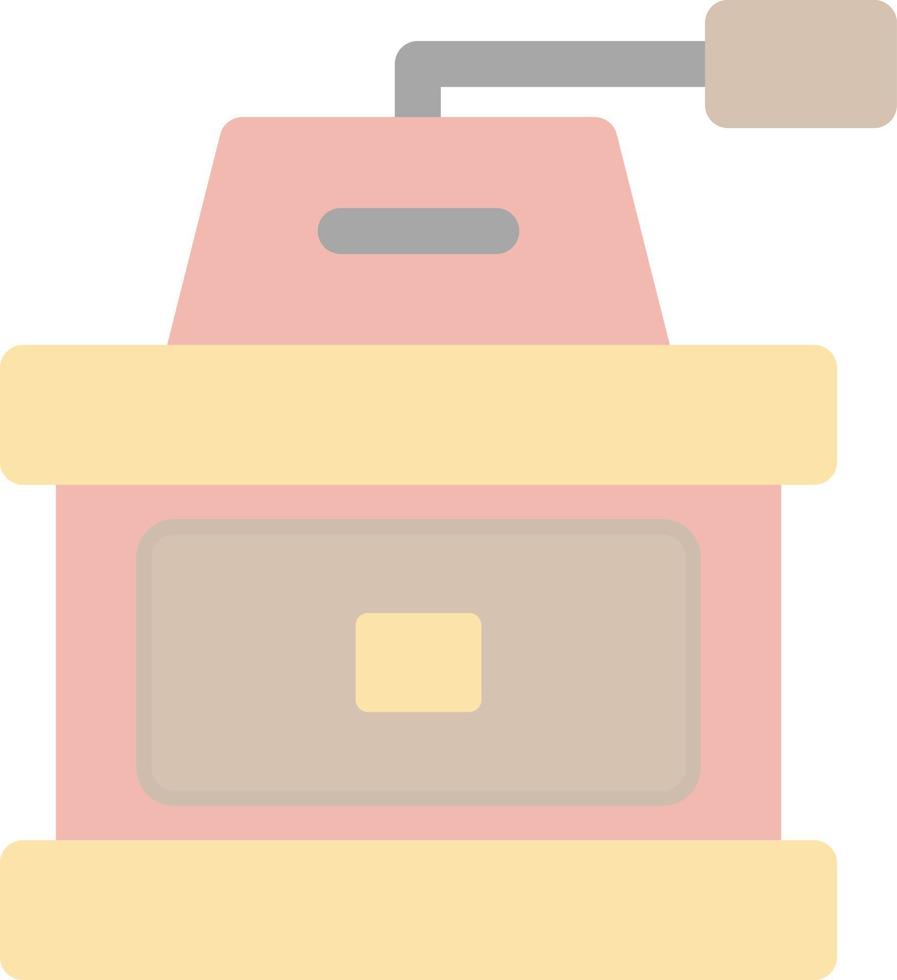 Coffee Mill Vector Icon Design