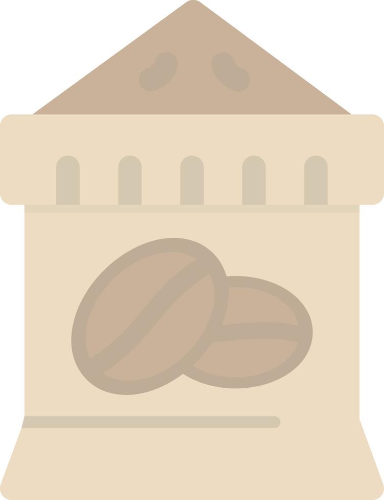 diseño de icono de vector de saco de café