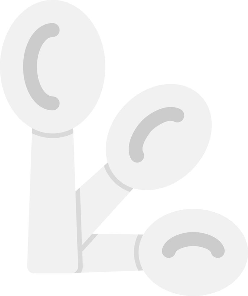 diseño de icono de vector de cucharas de medir