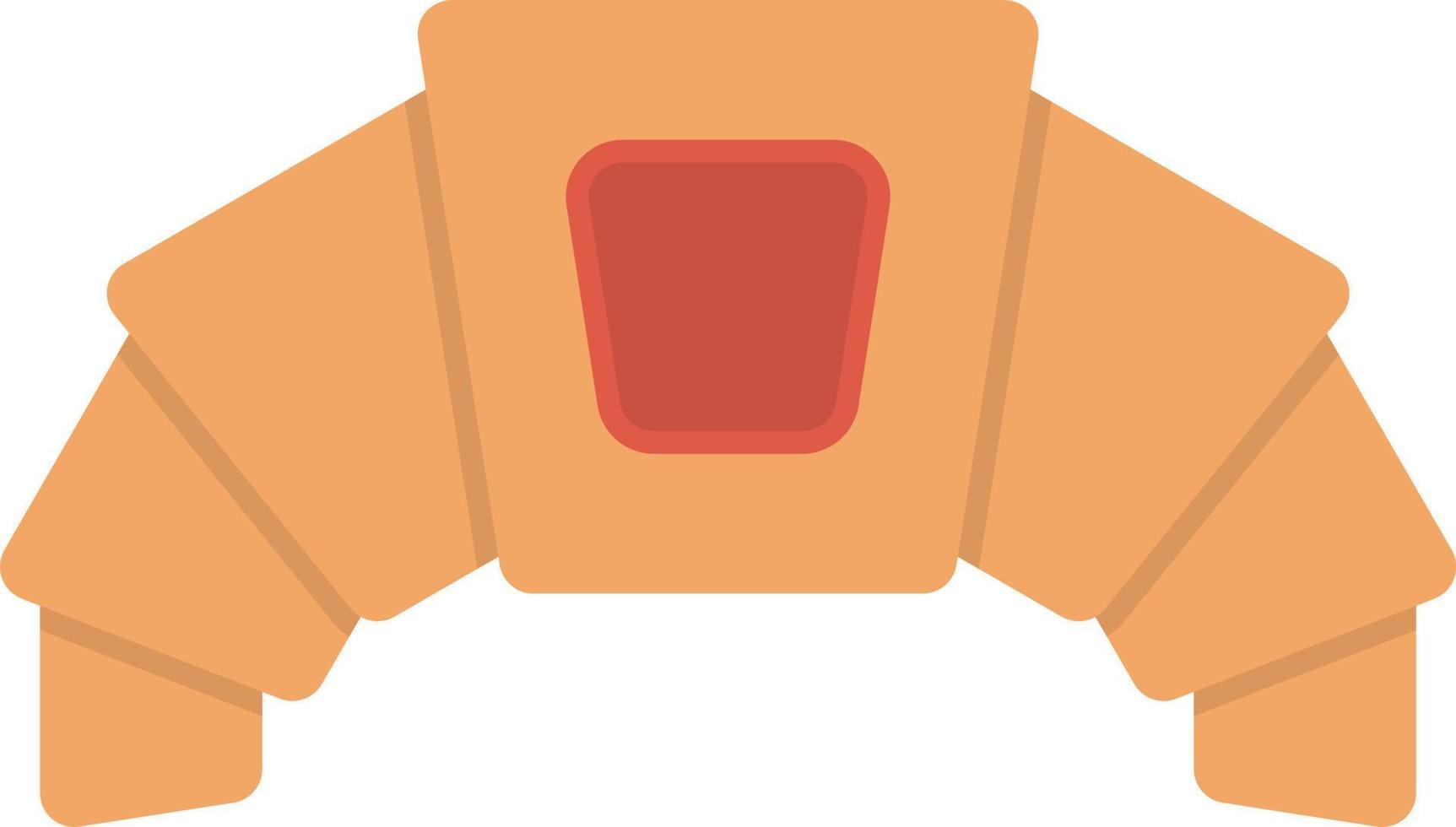 Croissant Vector Icon Design