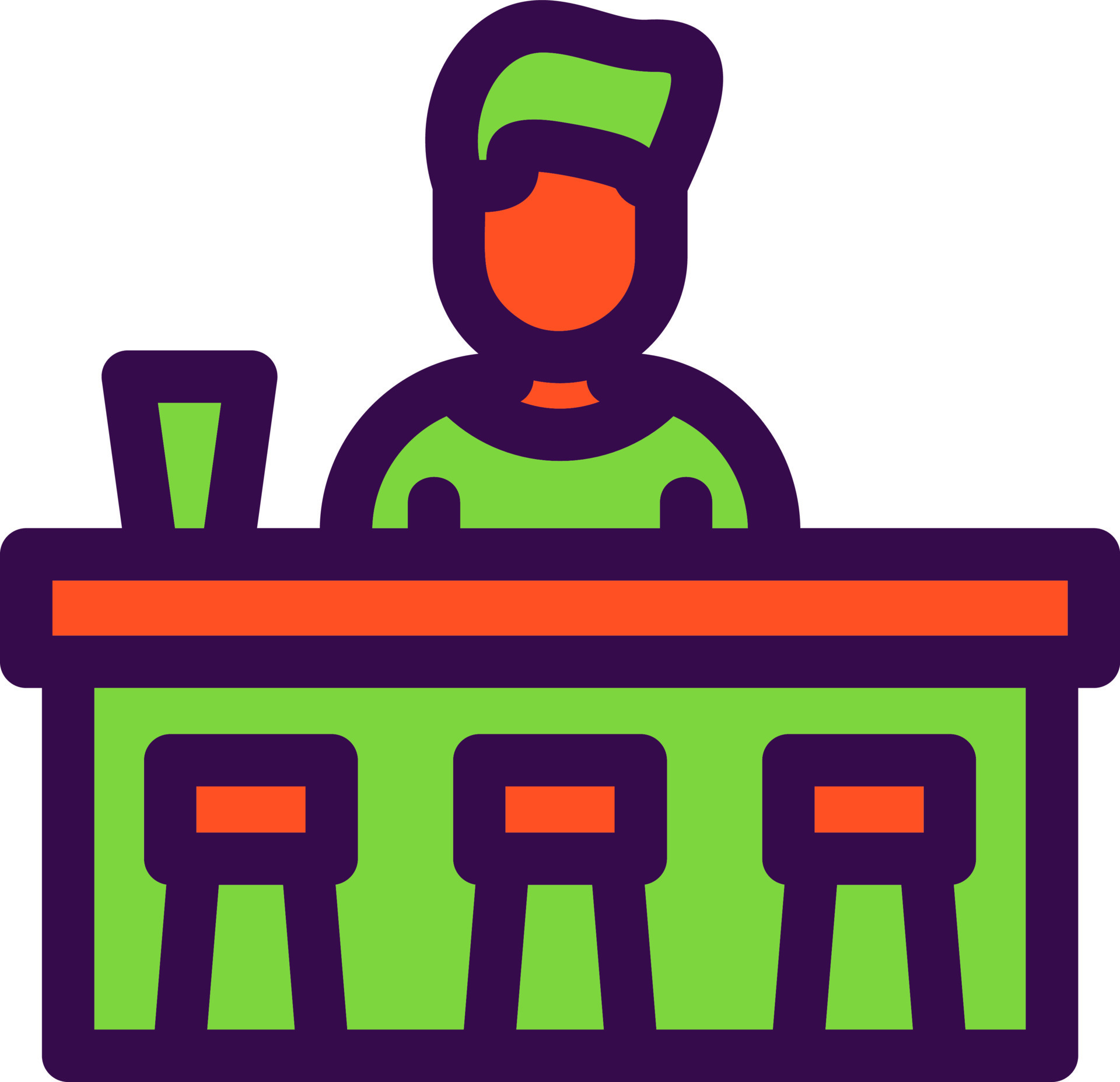 Bar Counter Vector Icon Design 15352334 Vector Art At Vecteezy