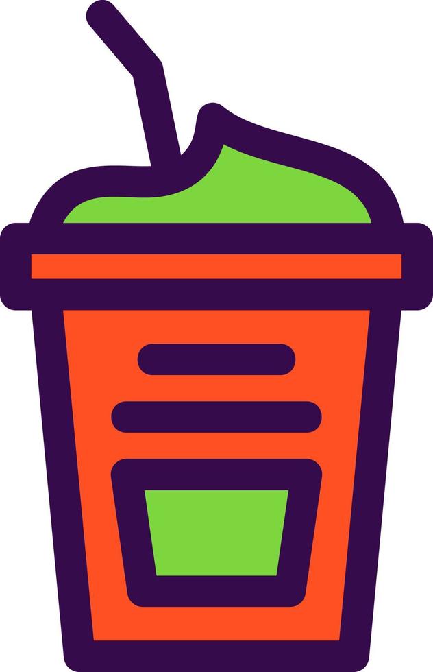 Frappuccino Vector Icon Design