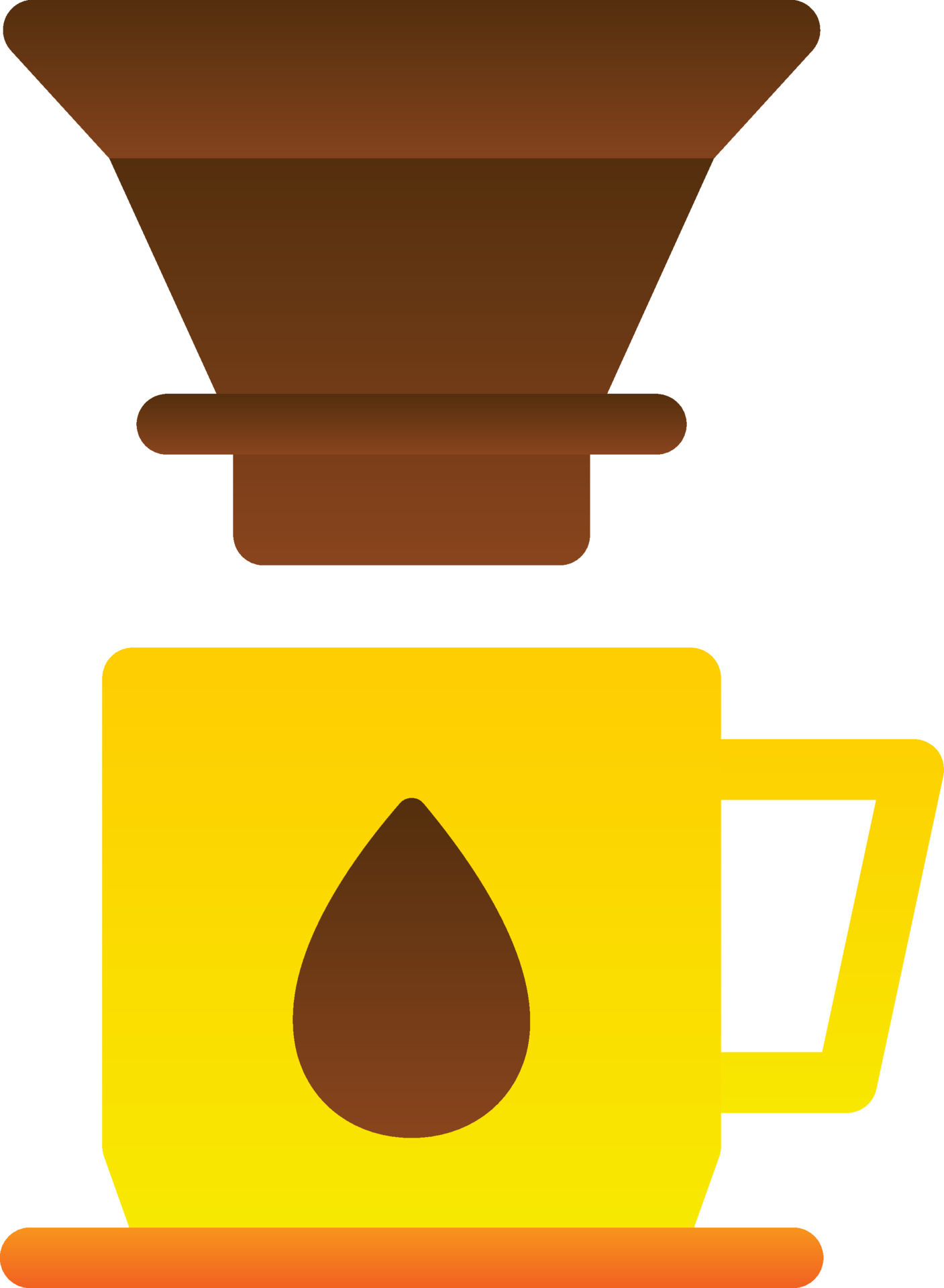 Coffee Dripper Vector Icon Design 15352409 Vector Art at Vecteezy