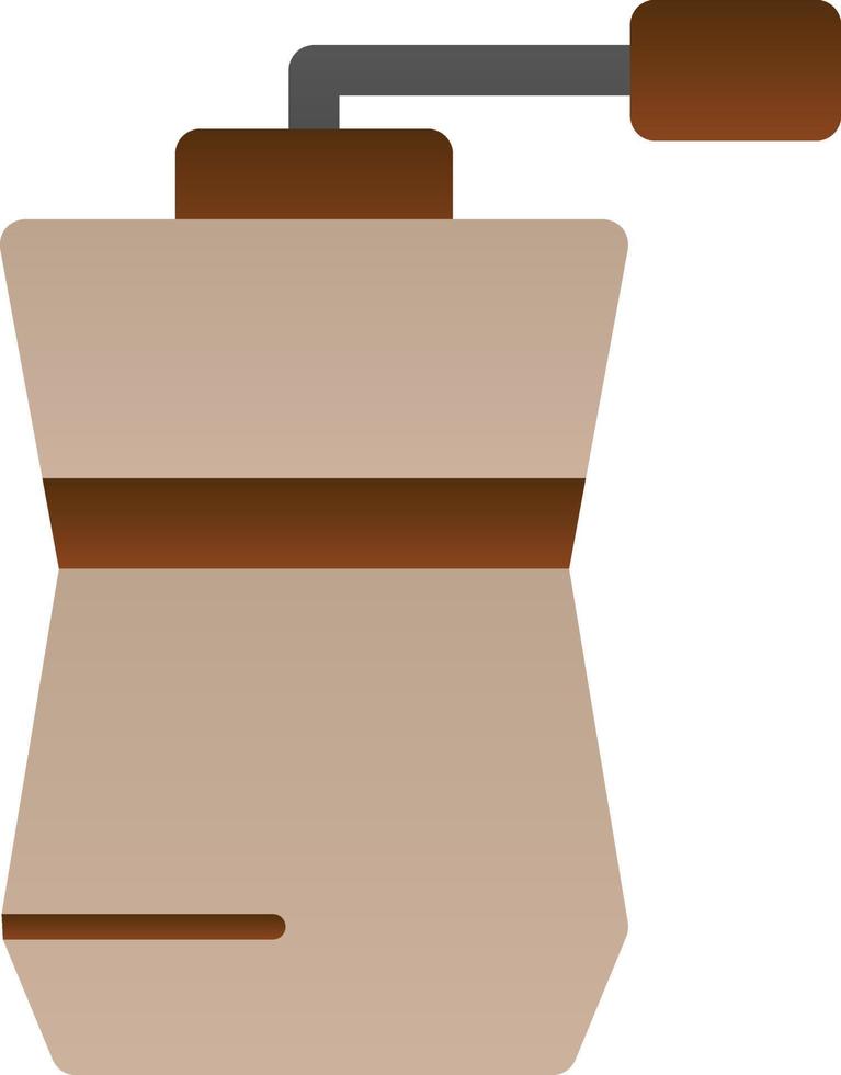 Coffee Grinder Vector Icon Design