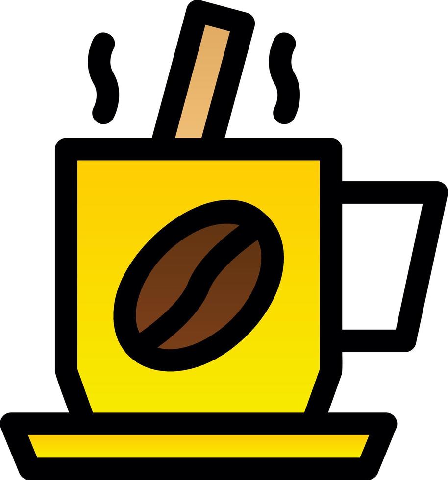 diseño de icono de vector de mezcla de café