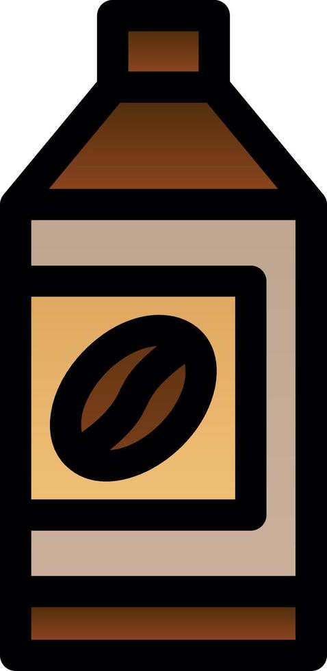 Coffee Syrup Vector Icon Design