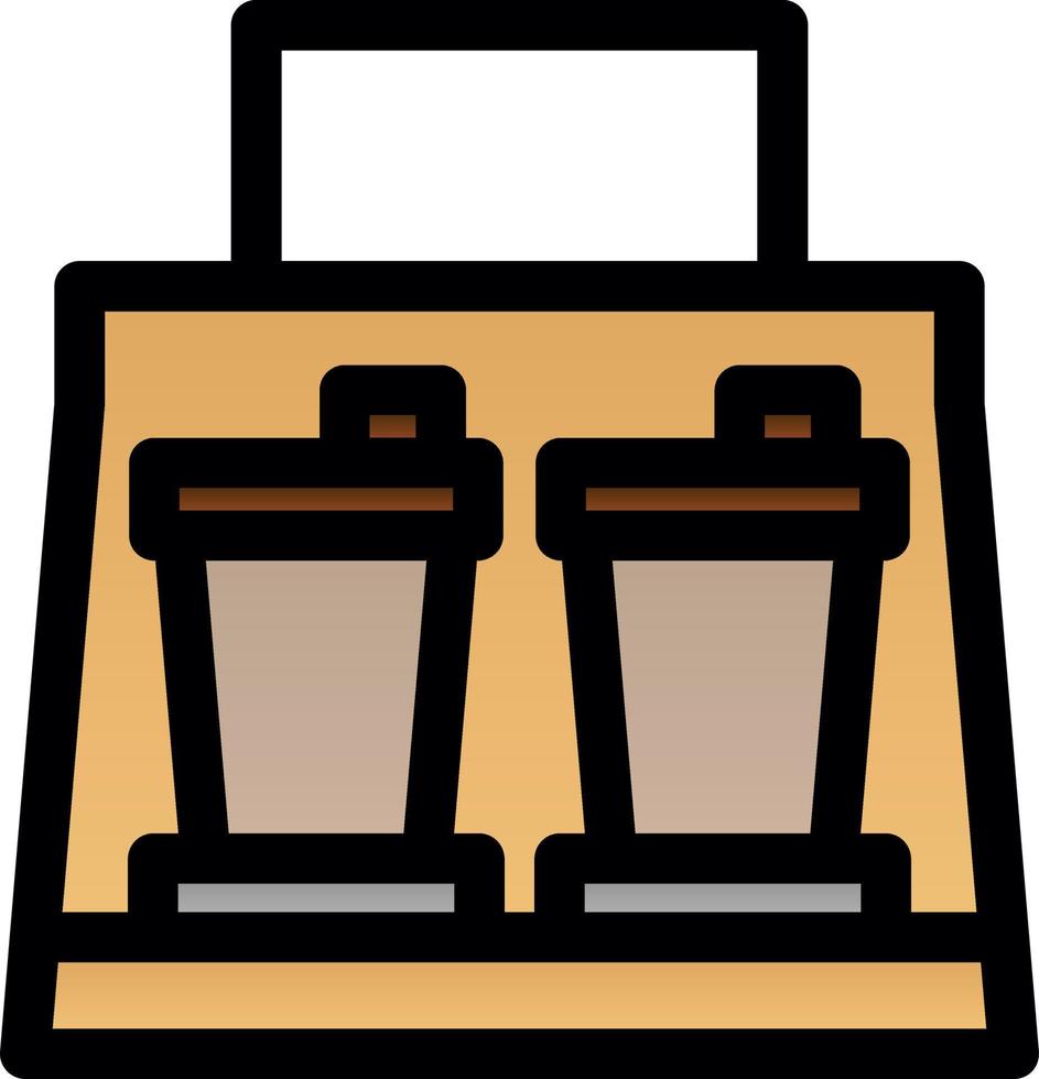 Take Away Vector Icon Design