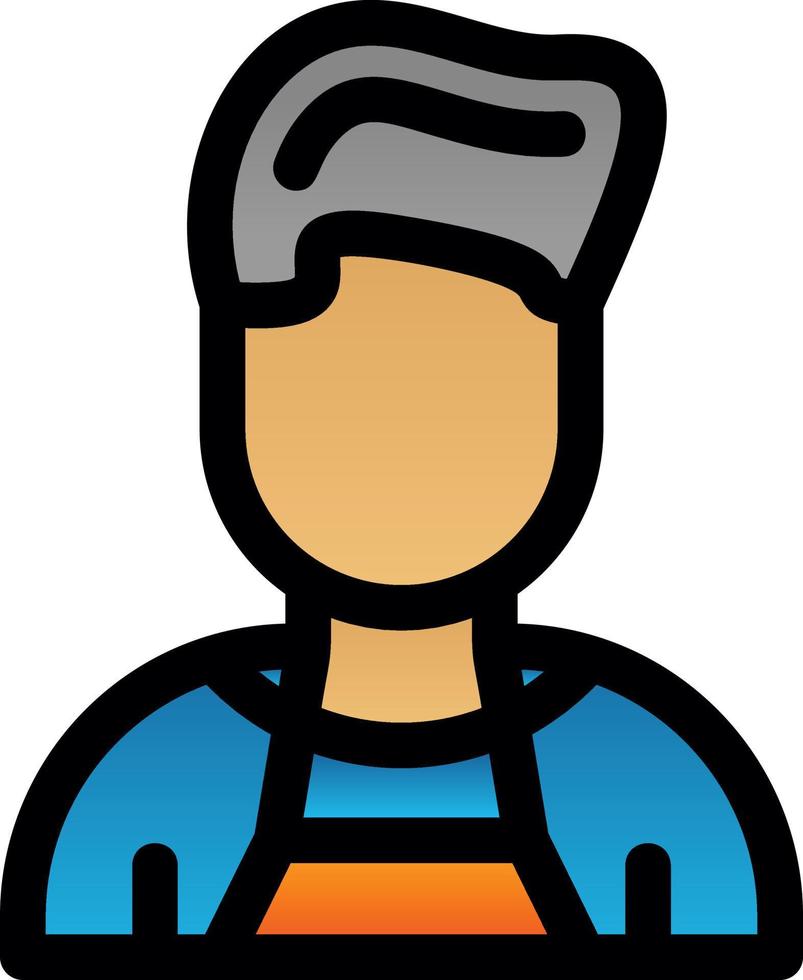 Barista Vector Icon Design