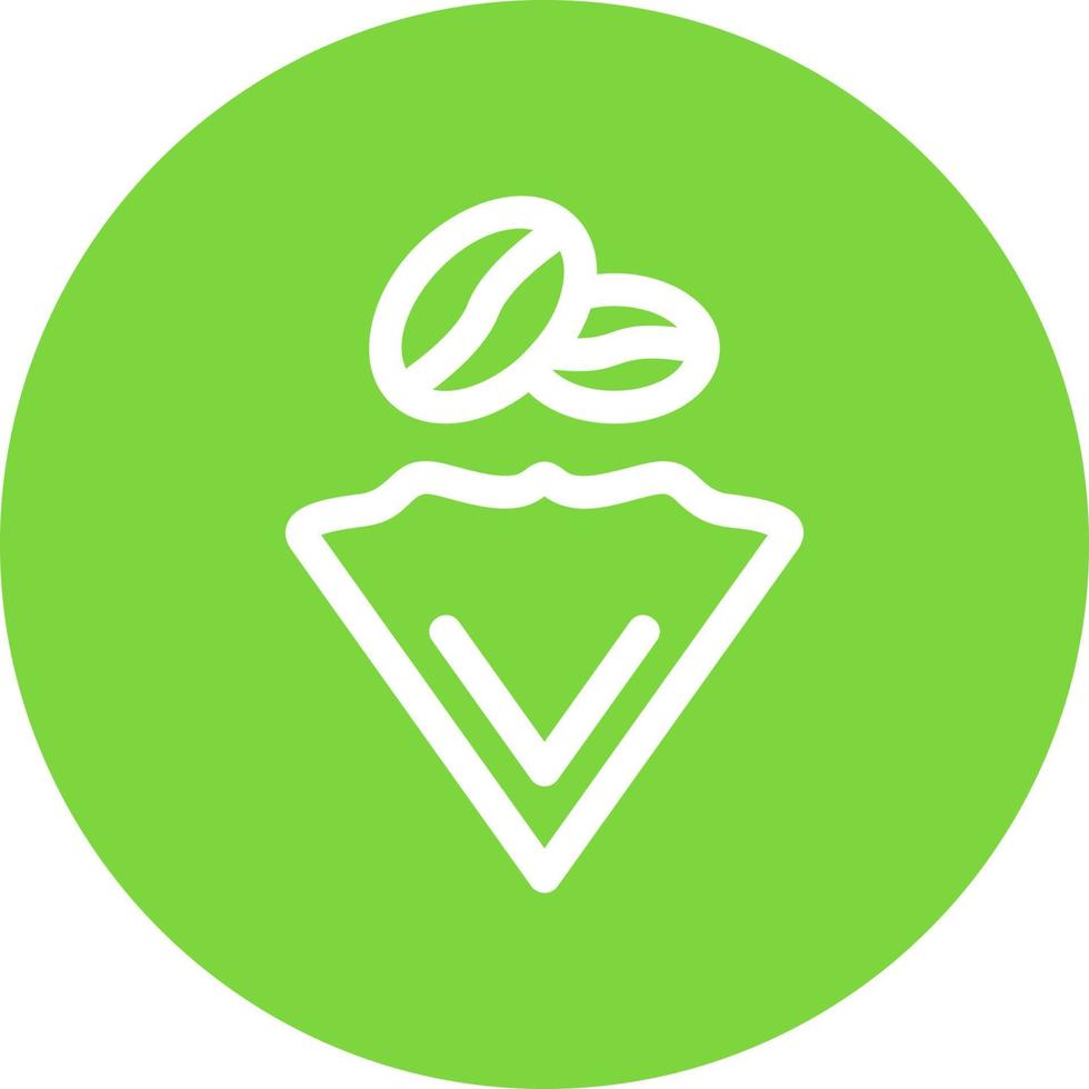 Coffee Filter Vector Icon Design