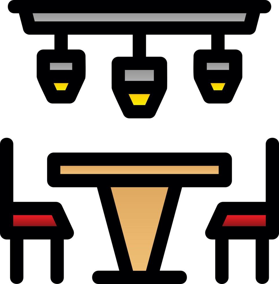 diseño de icono de vector de lámparas