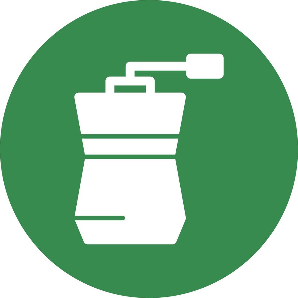Coffee Grinder Vector Icon Design
