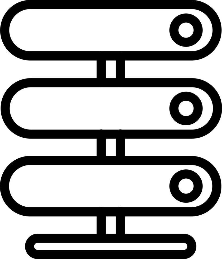 Server Vector Icon Design