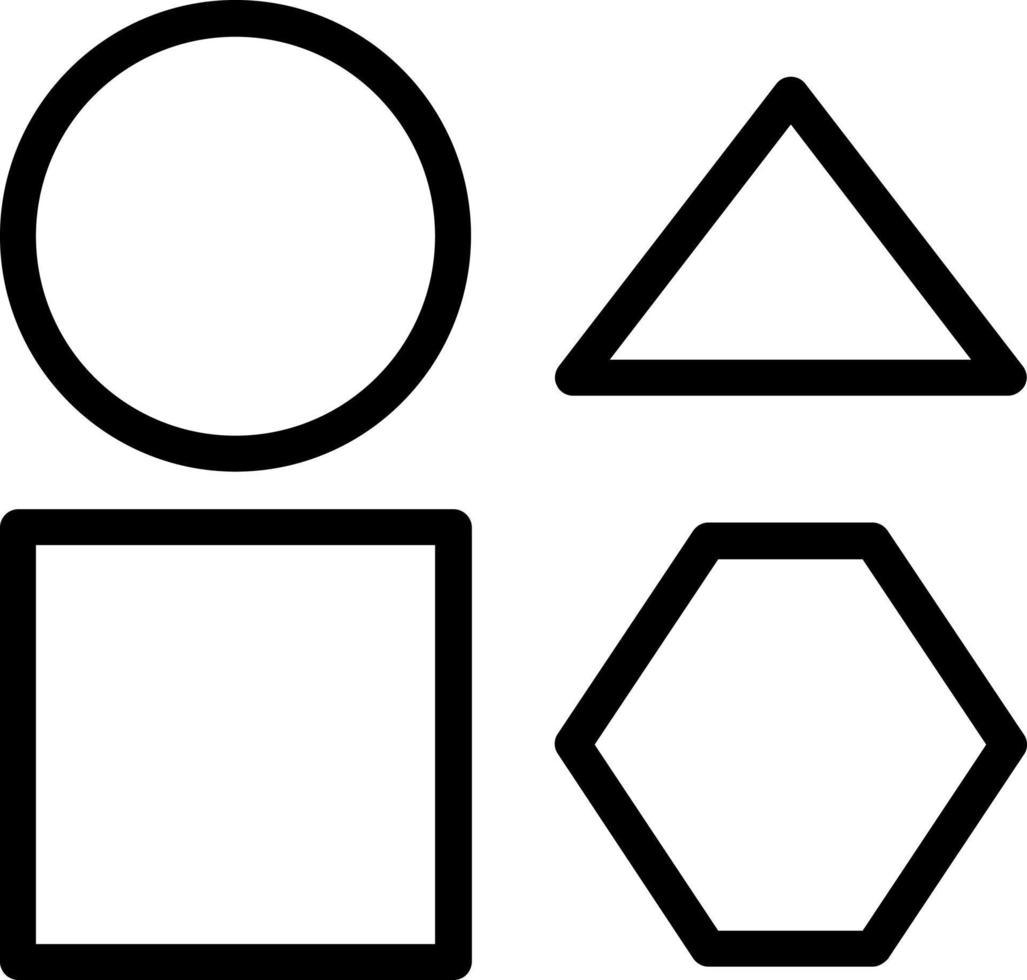 Shapes Vector Icon Design