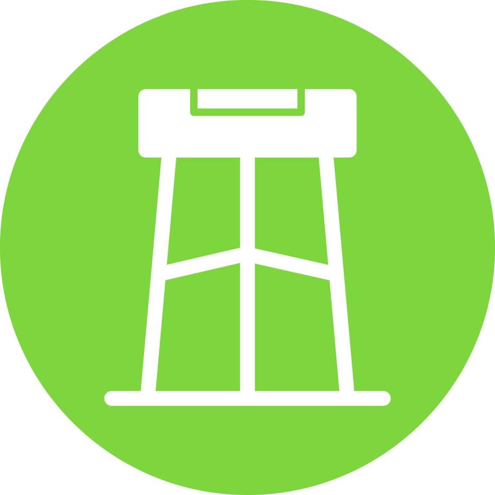 Bar Stool Vector Icon Design