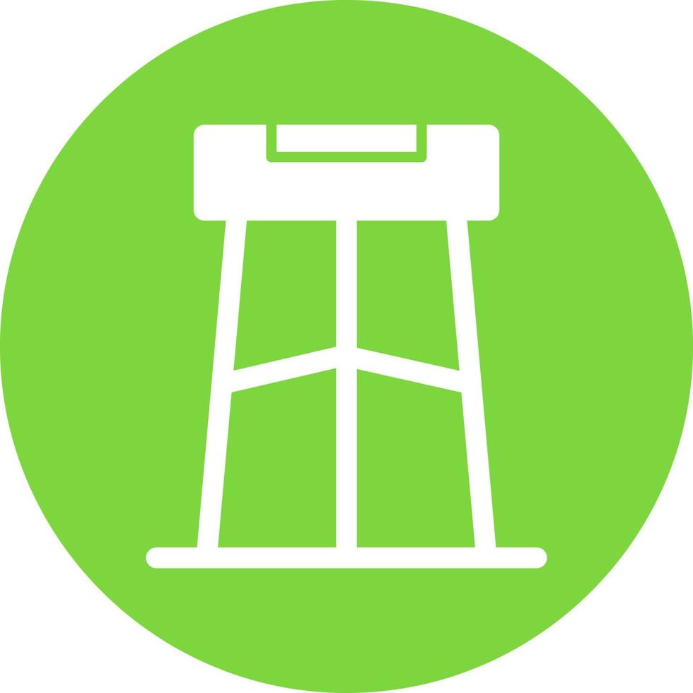 Bar Stool Vector Icon Design