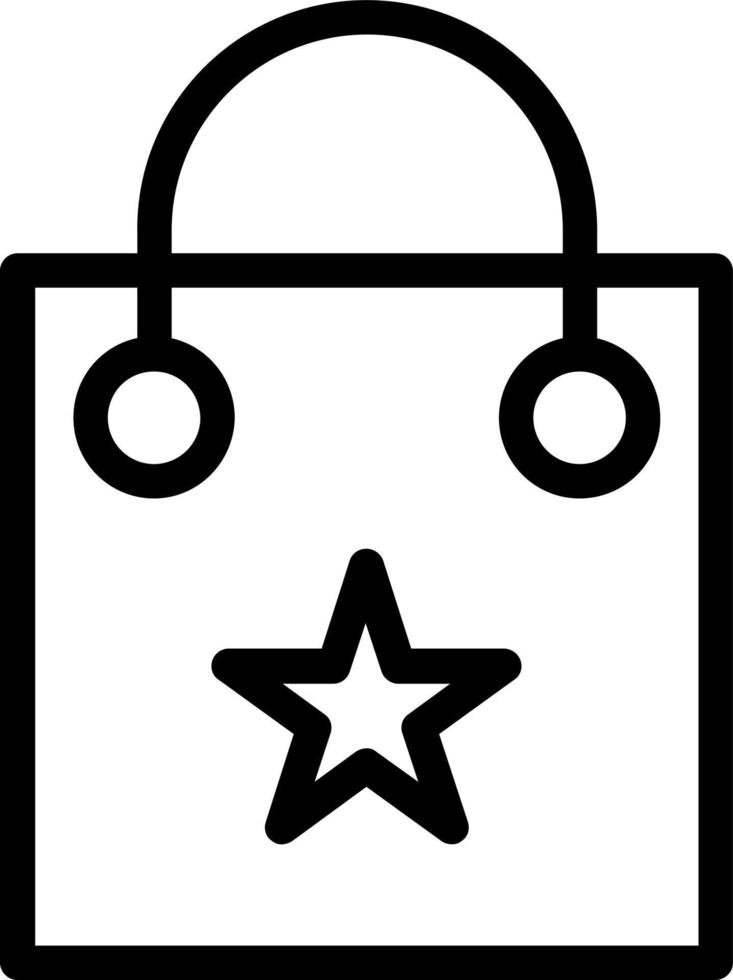 Shopping Bag Vector Icon Design